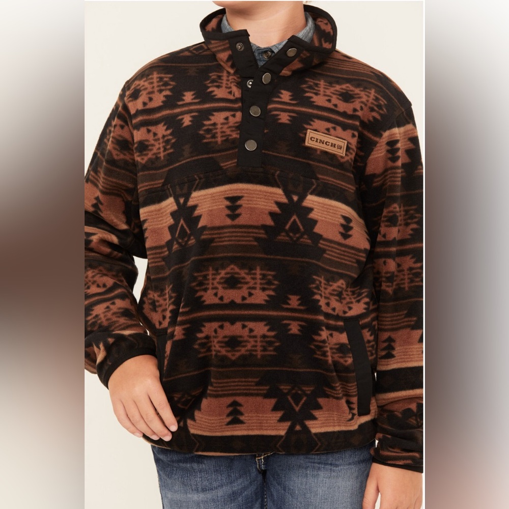 Boys Cinch Polar Fleece Pullover